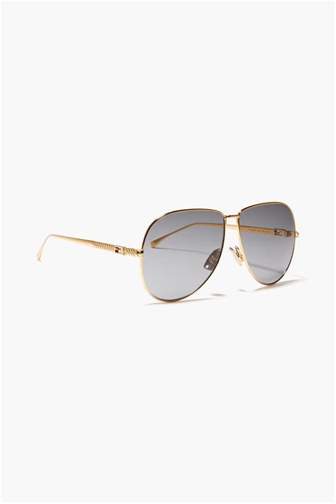 thick gold aviator sunglasses fendi|Fendi sunglasses oversize.